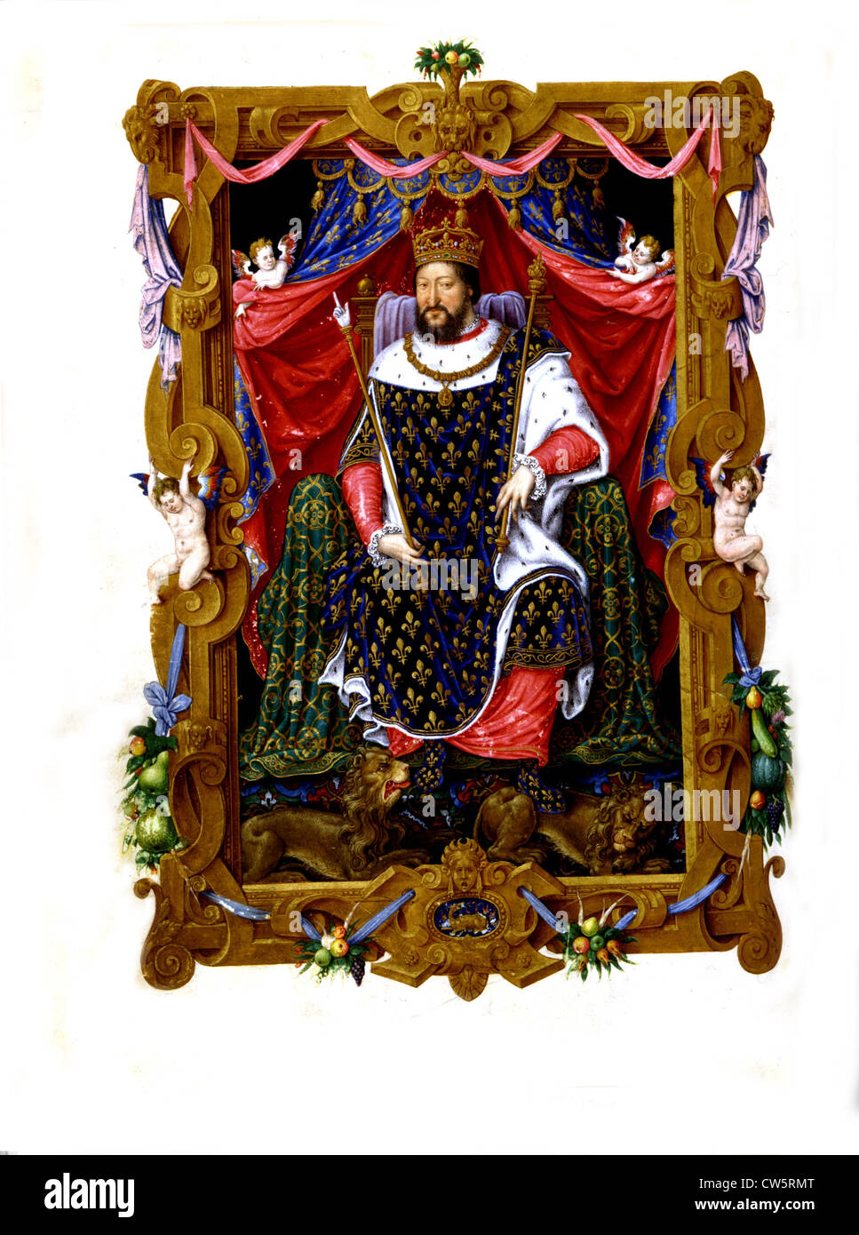 Jean du Tillet, Recueil des rois de France Banque D'Images