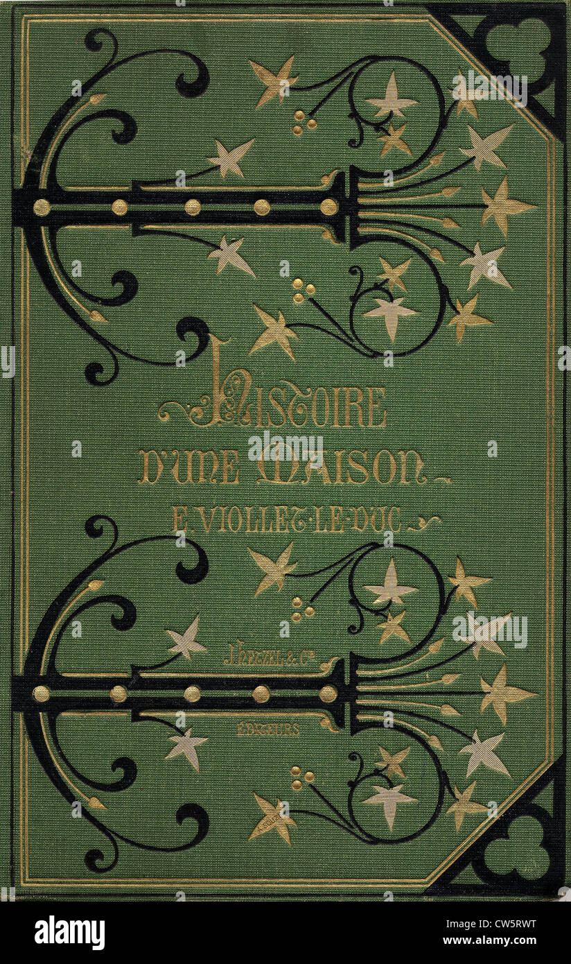 Eugène Emmanuel Viollet-le-Duc, l'histoire d'une maison Banque D'Images