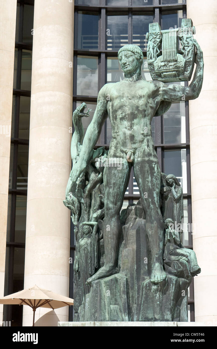 Apollon musagète, Paris Banque D'Images