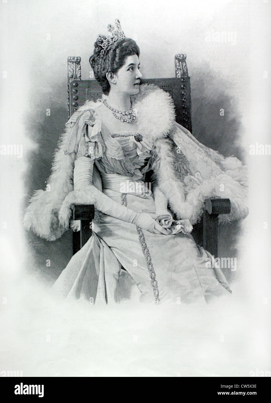 Helena reine de l'Italie, 1903 Banque D'Images
