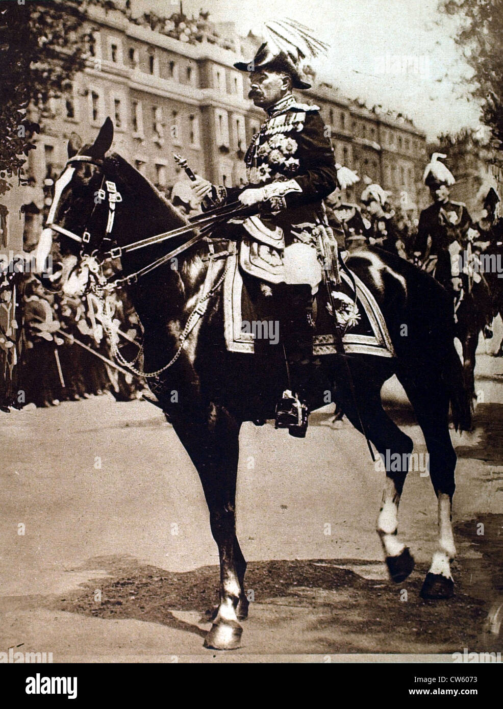 La Première Guerre mondiale. Lord Kitchener, nommé ministre de la guerre (1914) Banque D'Images