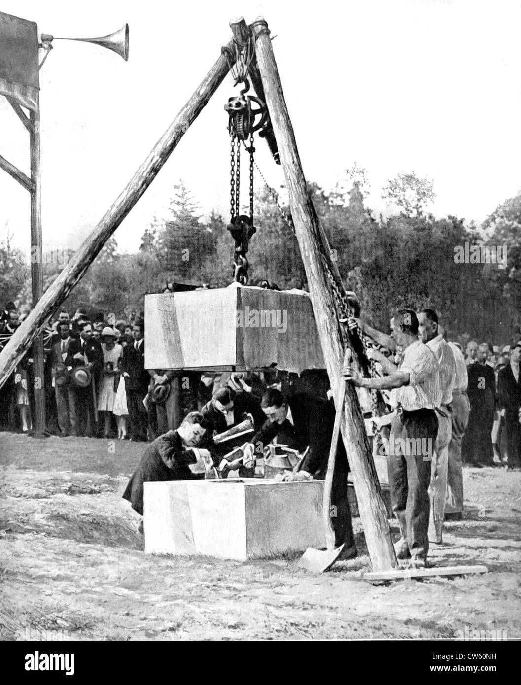 Palais de la ligue des nations à genève Banque de photographies et d