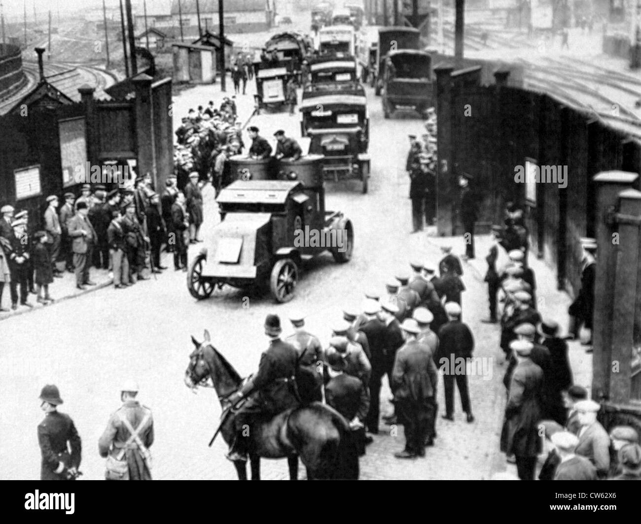 Grève générale en Angleterre, 1926 Banque D'Images