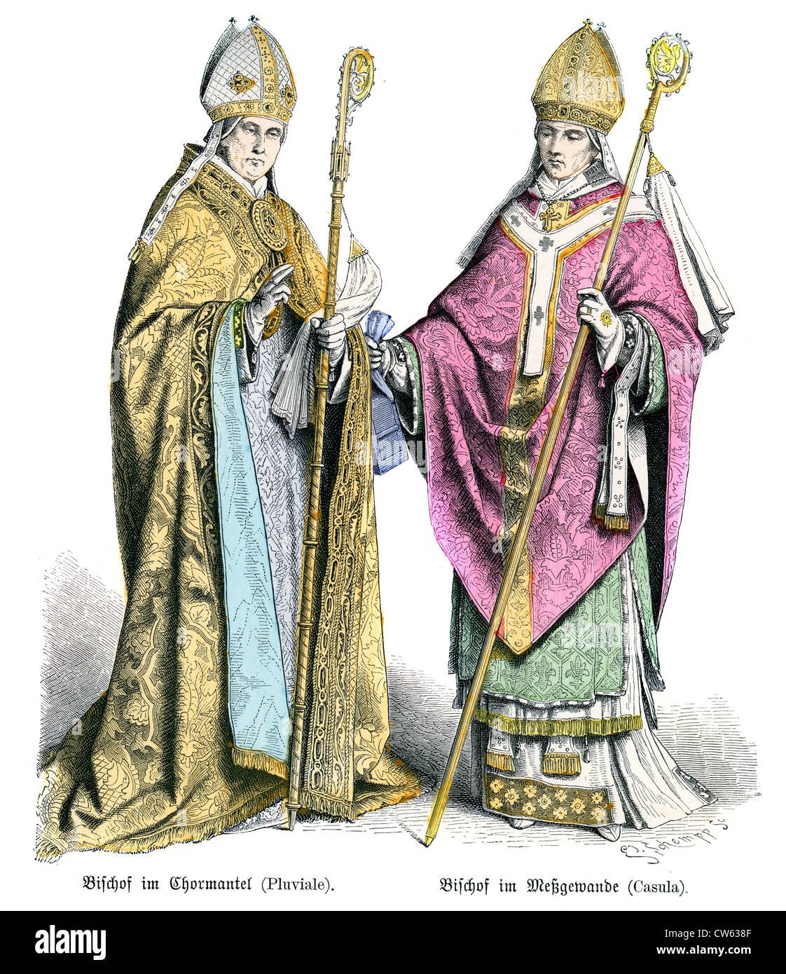 Robe De Pasteur Catholique Pour Homme En Soutane Pour Clergé - Robe De Prêtre Chrétien Médiéval - Longue Cape - Costume D'Halloween Et De Cosplay, BLANC