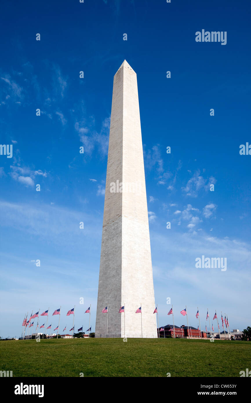Washington Monument, Washington D.C. Banque D'Images