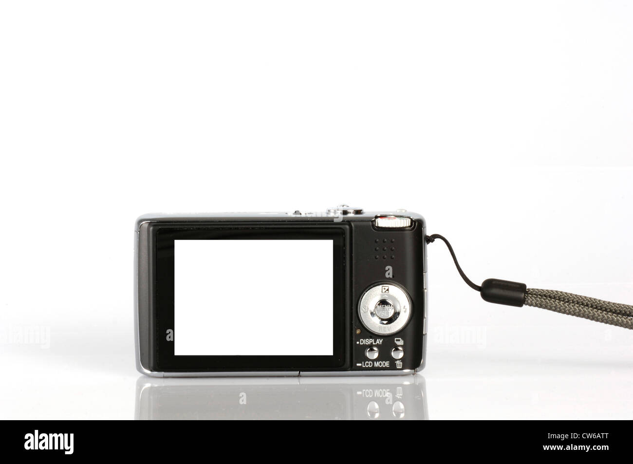 Affichage d'un appareil photo numérique Banque D'Images