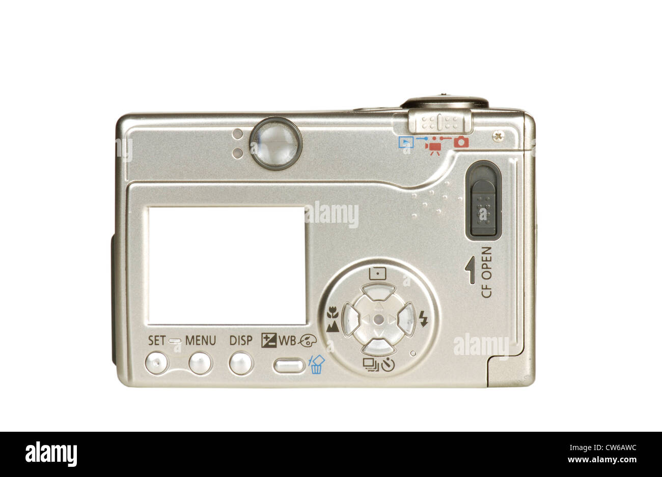 Affichage d'un appareil photo numérique Banque D'Images