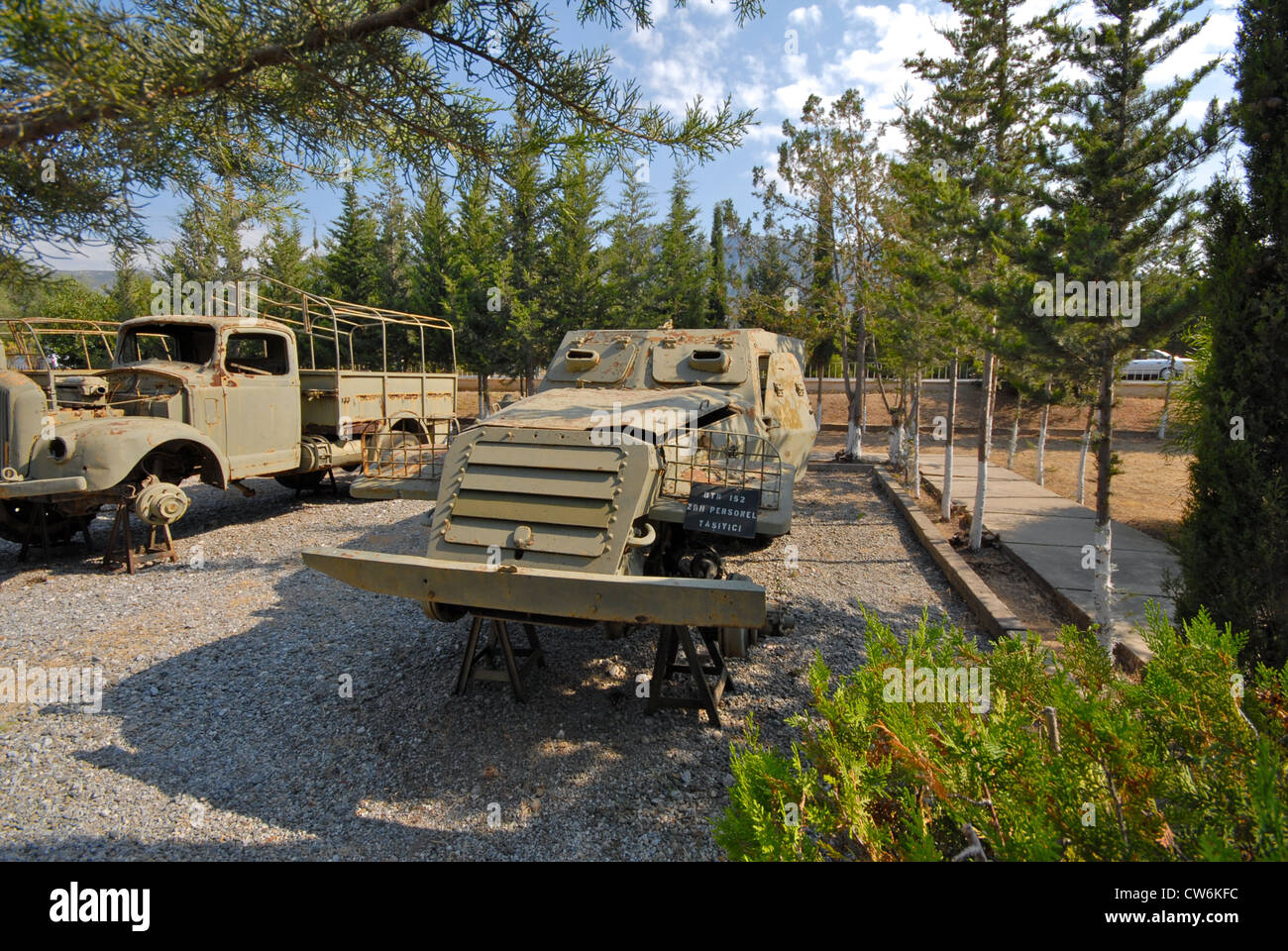 La paix et la liberté Museum Le nord de Chypre Banque D'Images