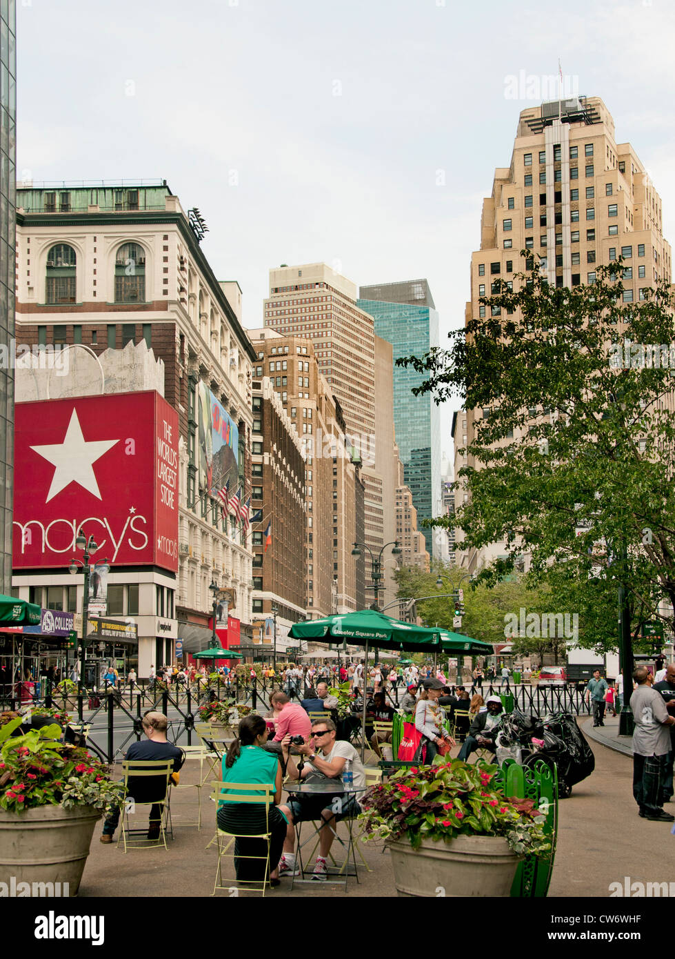 Macy's Herald Square est le grand magasin phare, New York City Manhattan Banque D'Images