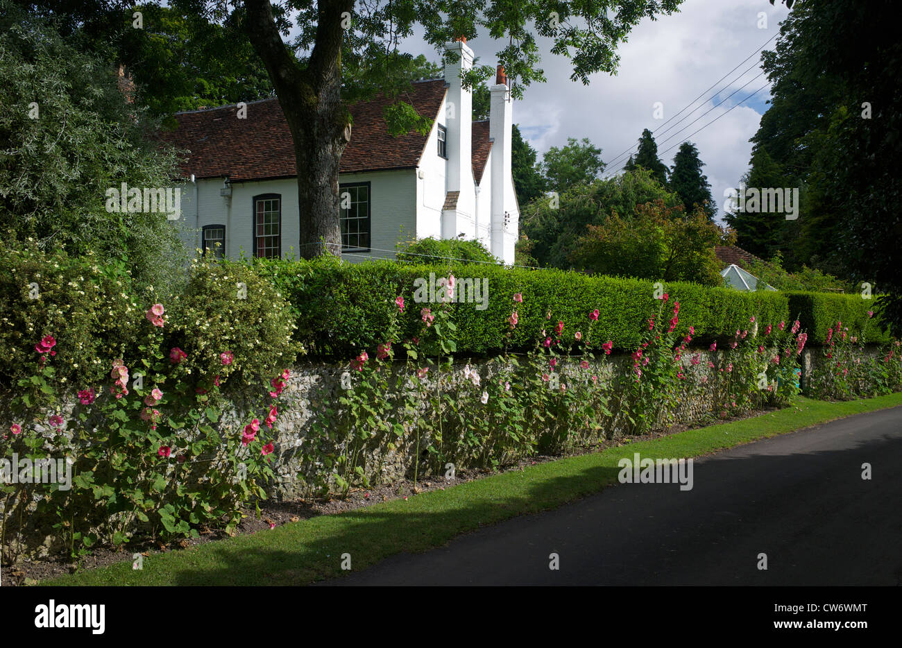 Cottage, Exton Hampshire Banque D'Images