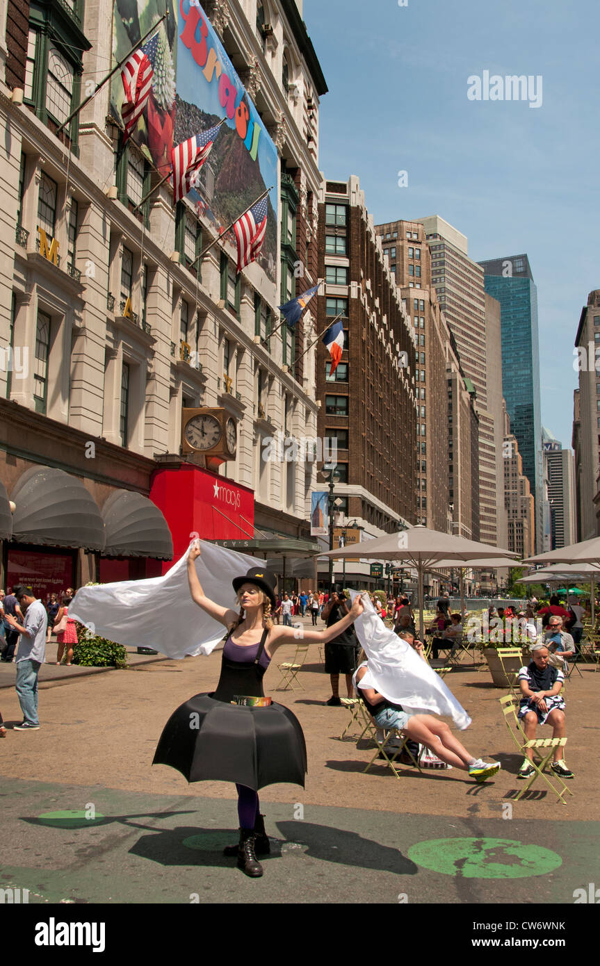 Macy's Herald Square est le grand magasin phare, New York City Manhattan Banque D'Images