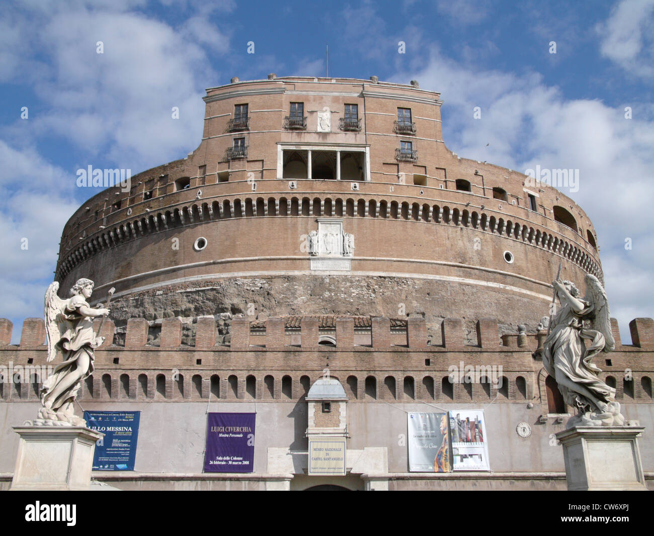 Château Saint Ange à Rome, Italie Banque D'Images