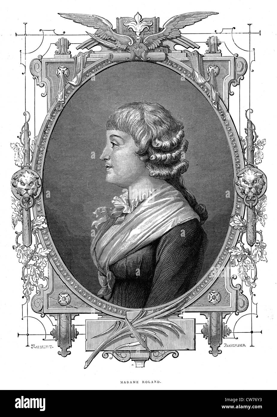 Madame Roland Banque D'Images