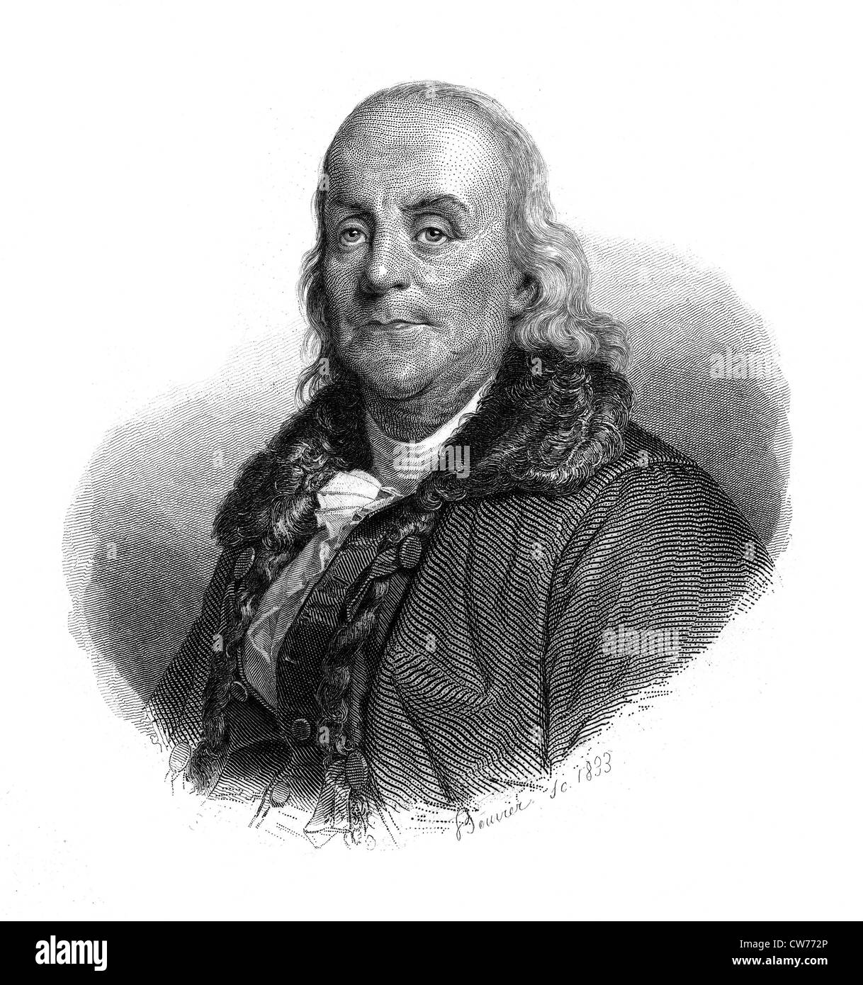 Benjamin Franklin Banque D'Images