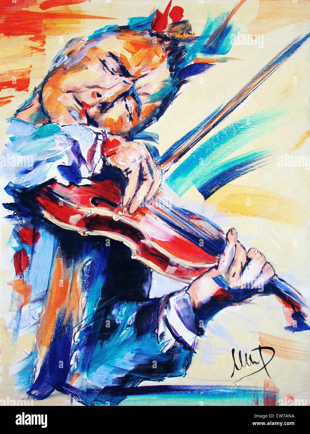 Nigel Kennedy Banque D'Images