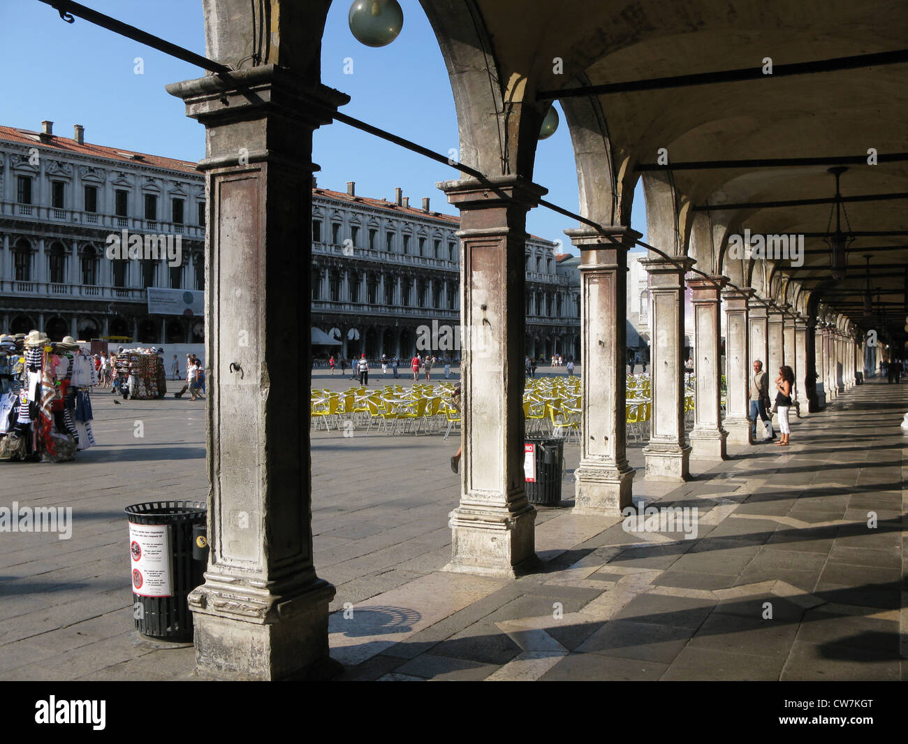 La Place St Marc Venise, Italie Banque D'Images
