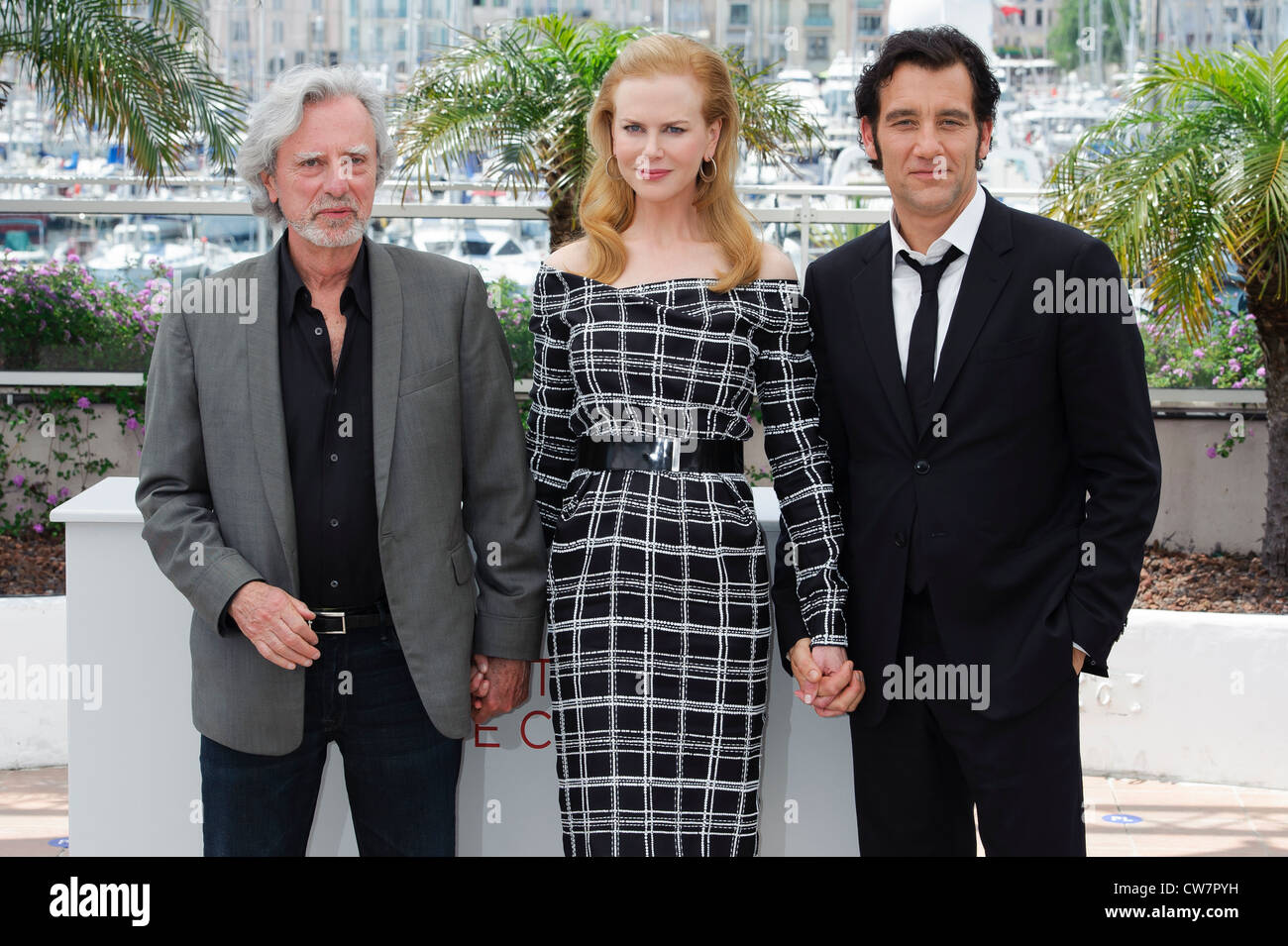 Clive Owen, Nicole Kidman et Philip Kaufman pendant une photo appel à Hemingway et Gellhorn au festival international du film. Banque D'Images