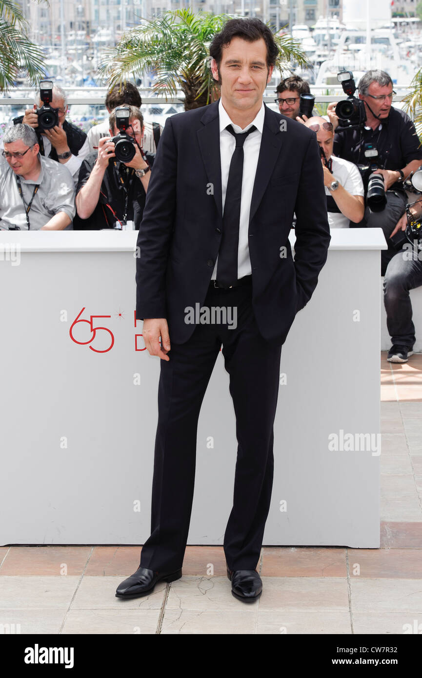 Clive Owen pendant une photo appel à Hemingway et Gellhorn au 65e festival international du film, à Cannes. Banque D'Images