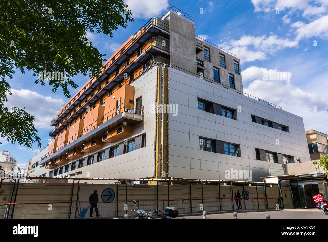 Paris, France, hôpitaux publics français, architecture moderne, 'Groupe hospitalier Diaconesses Croix Saint-Simon » dépenses publiques en France Banque D'Images