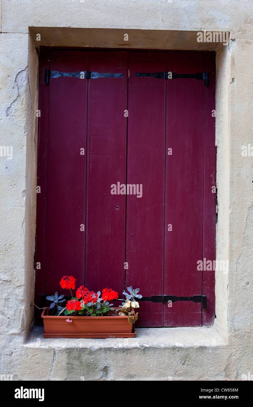 Vieux village près de Carcassonne dans le sud de la France Banque D'Images