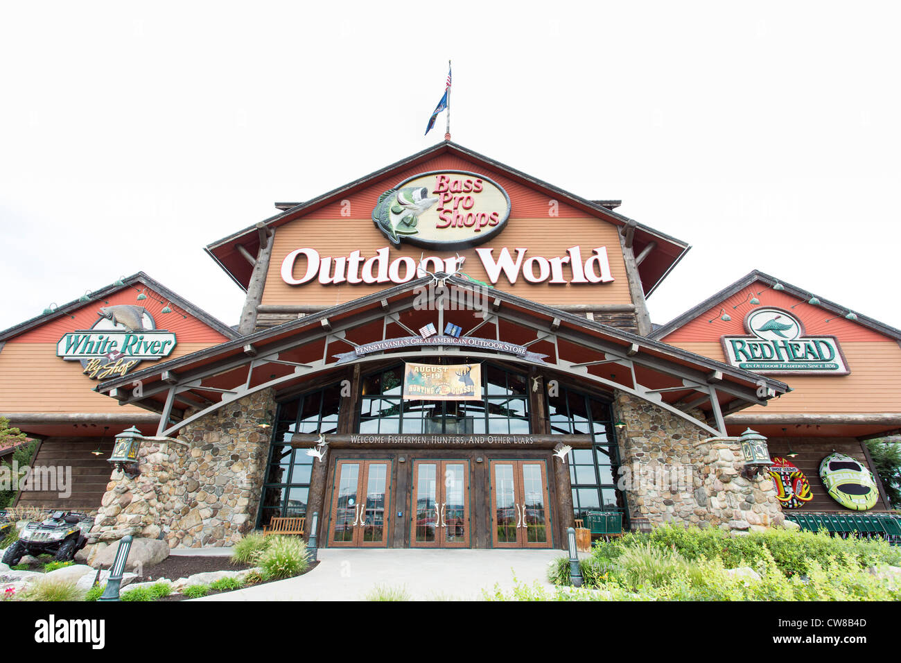 Bass Pro Shop store front de Harrisburg, Pennsylvanie Banque D'Images