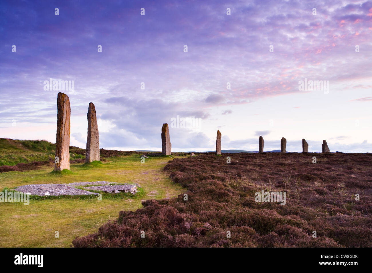Anneau de Shetlands, Orkney, Scotland, UK. Banque D'Images