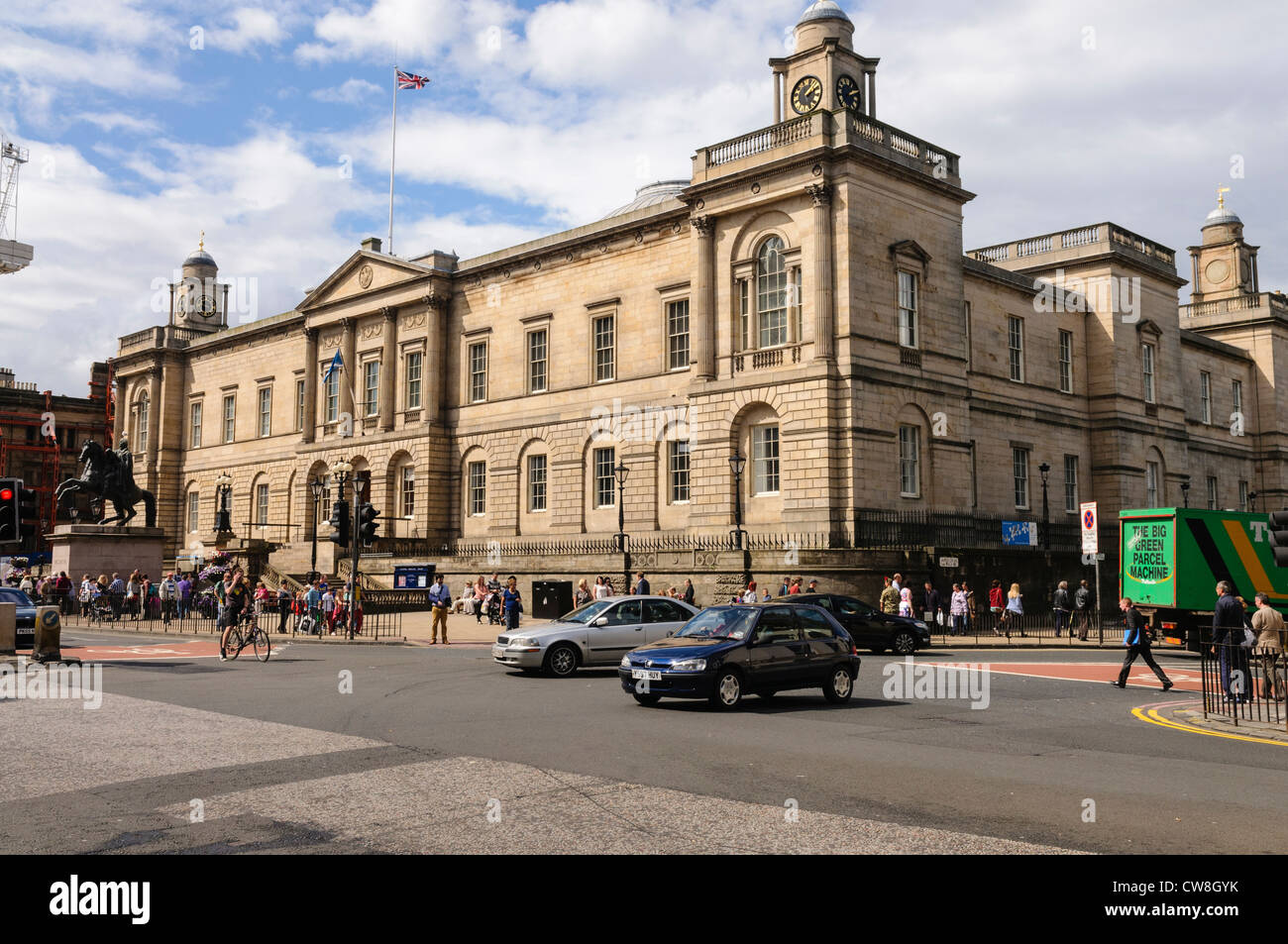 Registres généraux House, accueil aux Archives nationales d'Écosse Banque D'Images