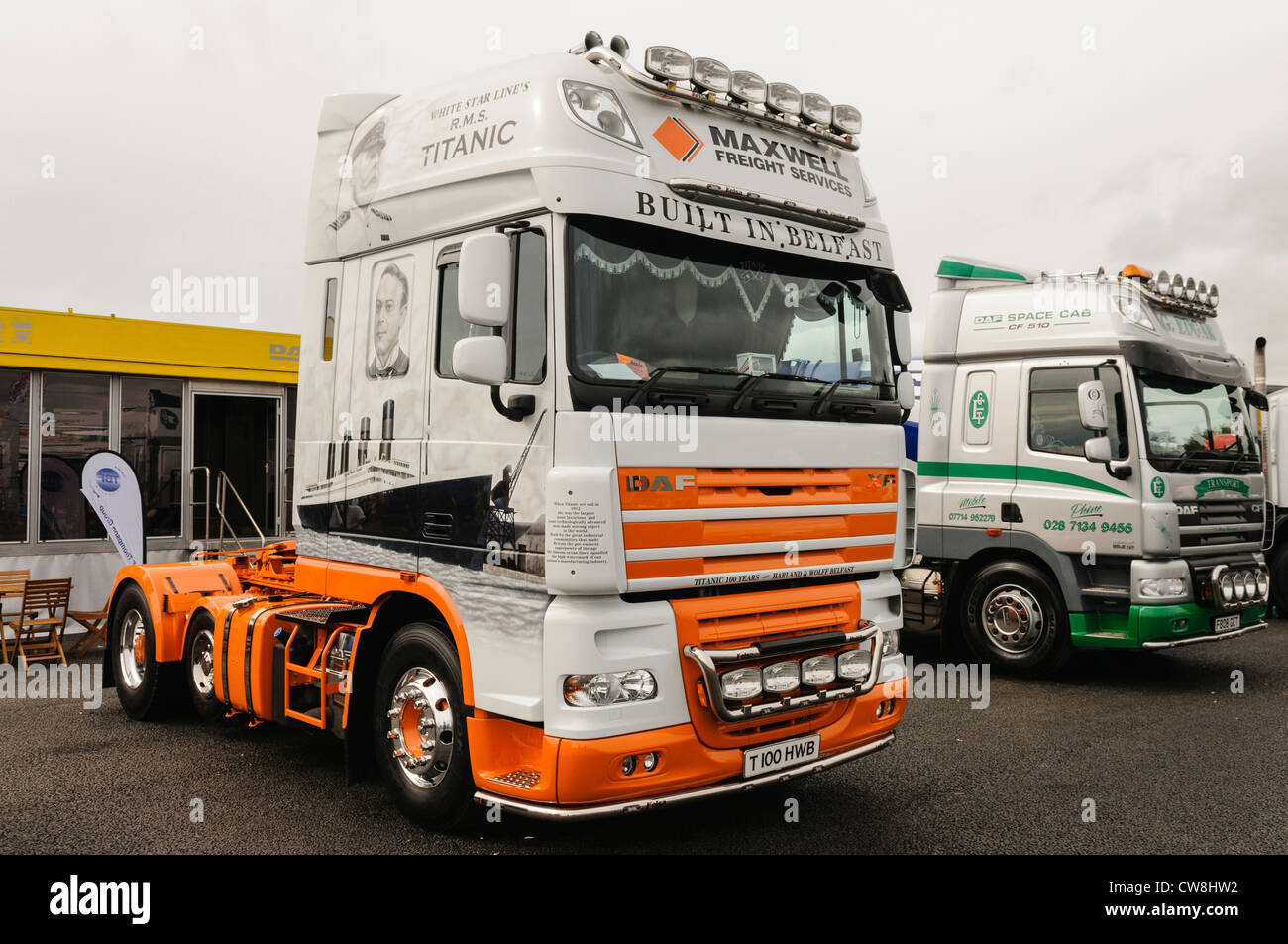 DAF XF camion camions Banque D'Images DAF XF camion camions Banque D'Images