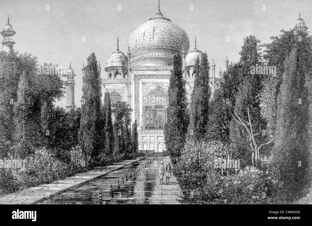 Etmoaddaolah, mausolée d'Agra Banque D'Images
