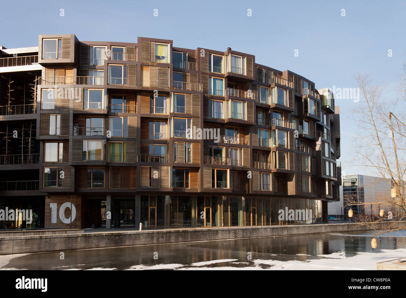 Logement étudiant moderne à Copenhague, Danemark Photo Stock Alamy