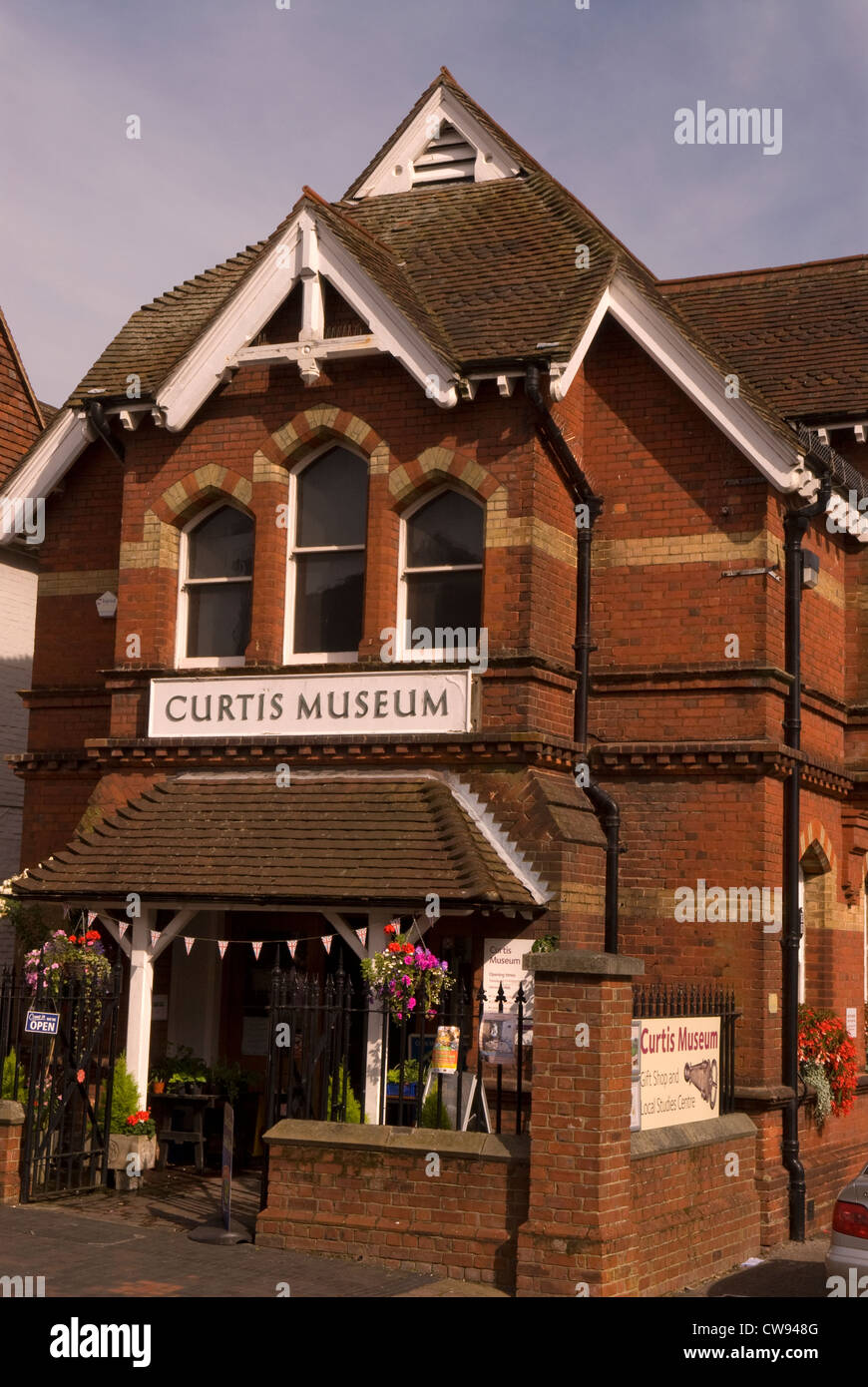 Musée d'histoire locale de Curtis, Alton, Hampshire, Royaume-Uni. Banque D'Images