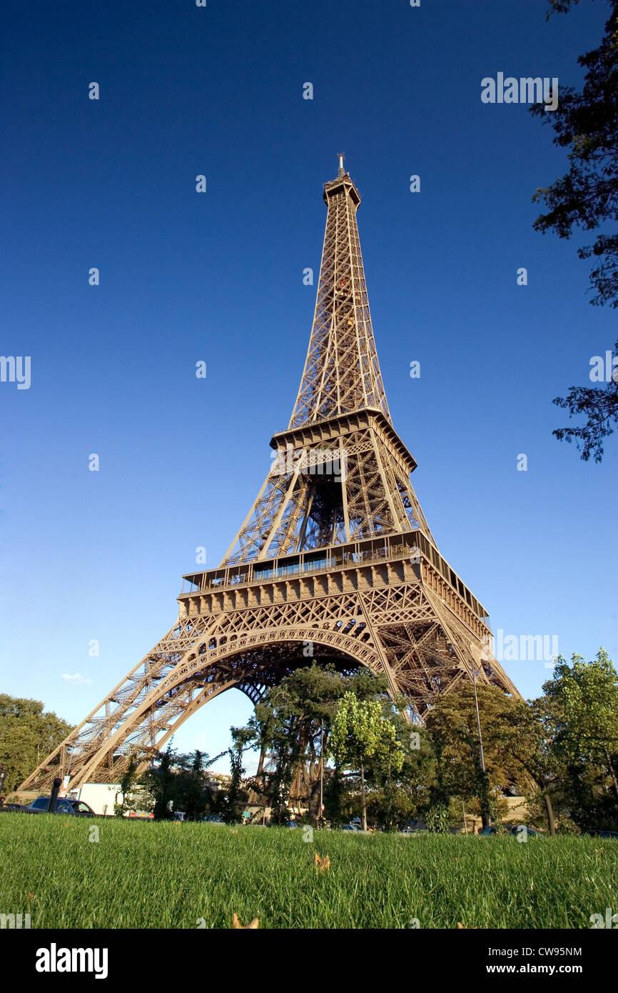 Paris, la Tour Eiffel Banque D'Images