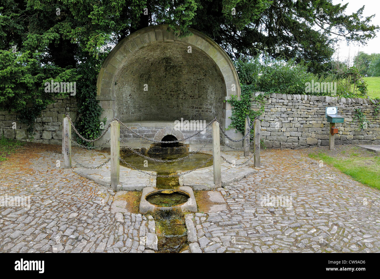 Bien derbyshire tissington hall england uk Banque D'Images