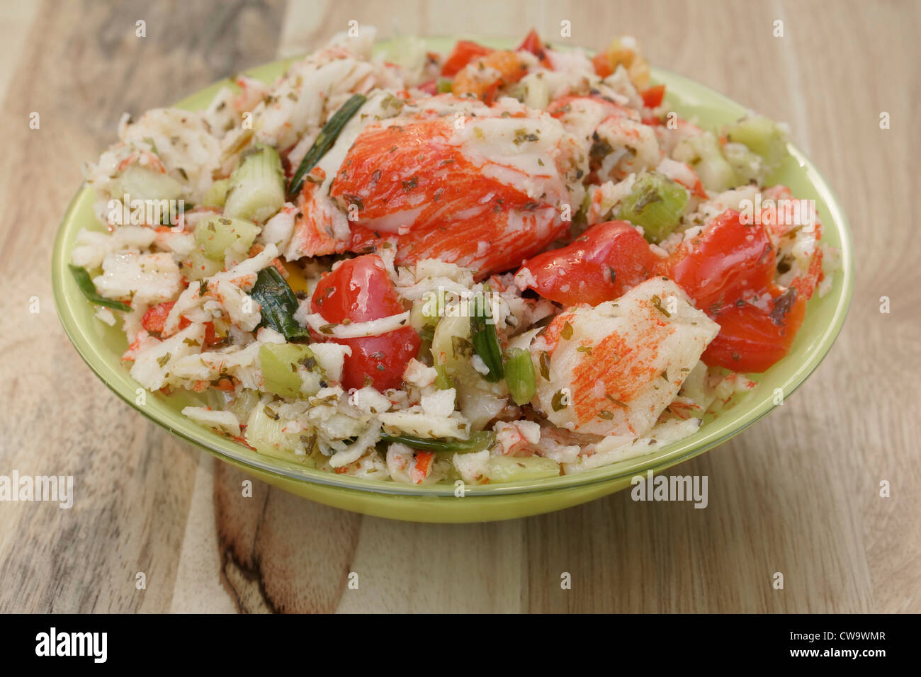 Salade de fruits de mer Banque D'Images Salade de fruits de mer Banque D'Images