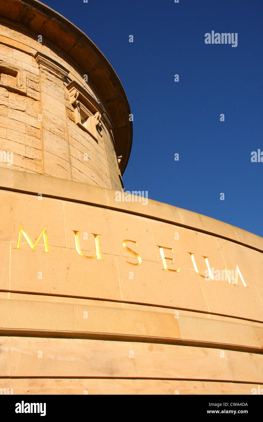 Façade de la Rotonde/William Smith musée de géologie, Scarborough, Yorkshire du Nord;UK. Banque D'Images