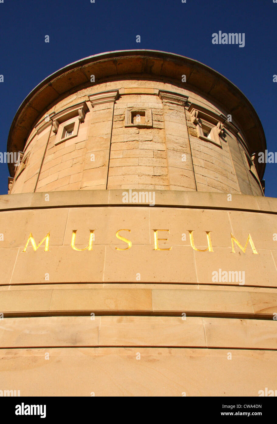 Façade de la Rotonde/William Smith musée de géologie, Scarborough, Yorkshire du Nord;UK - un bon exemple d'architecture victorienne Banque D'Images