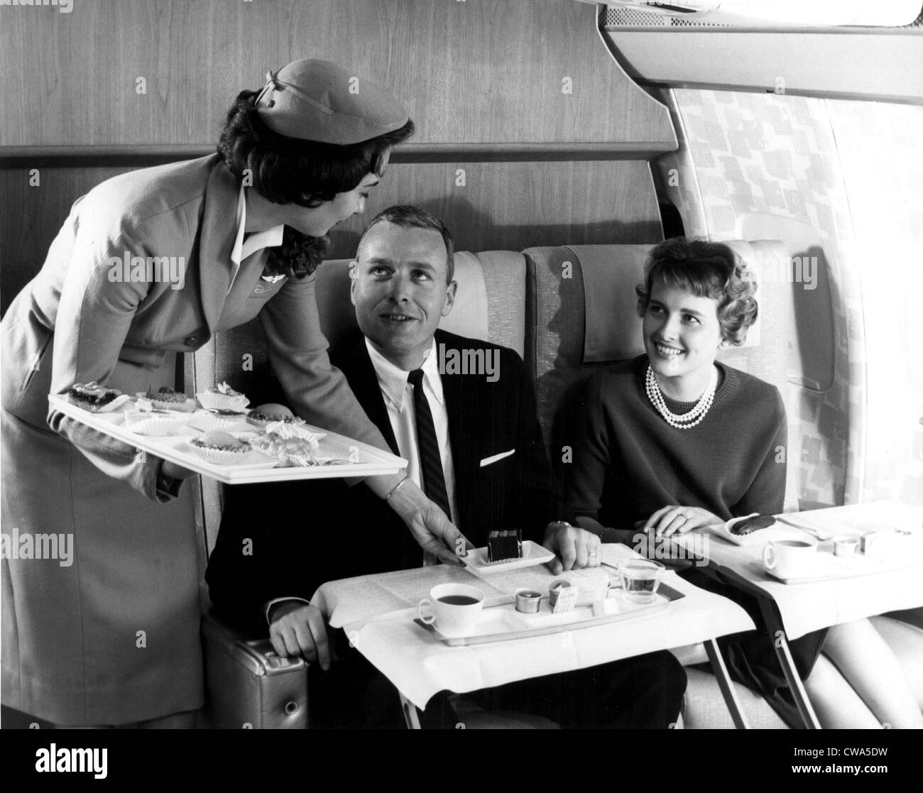 United Air Lines au début des années 60.. Avec la permission de la CSU : Archives / Everett Collection Banque D'Images