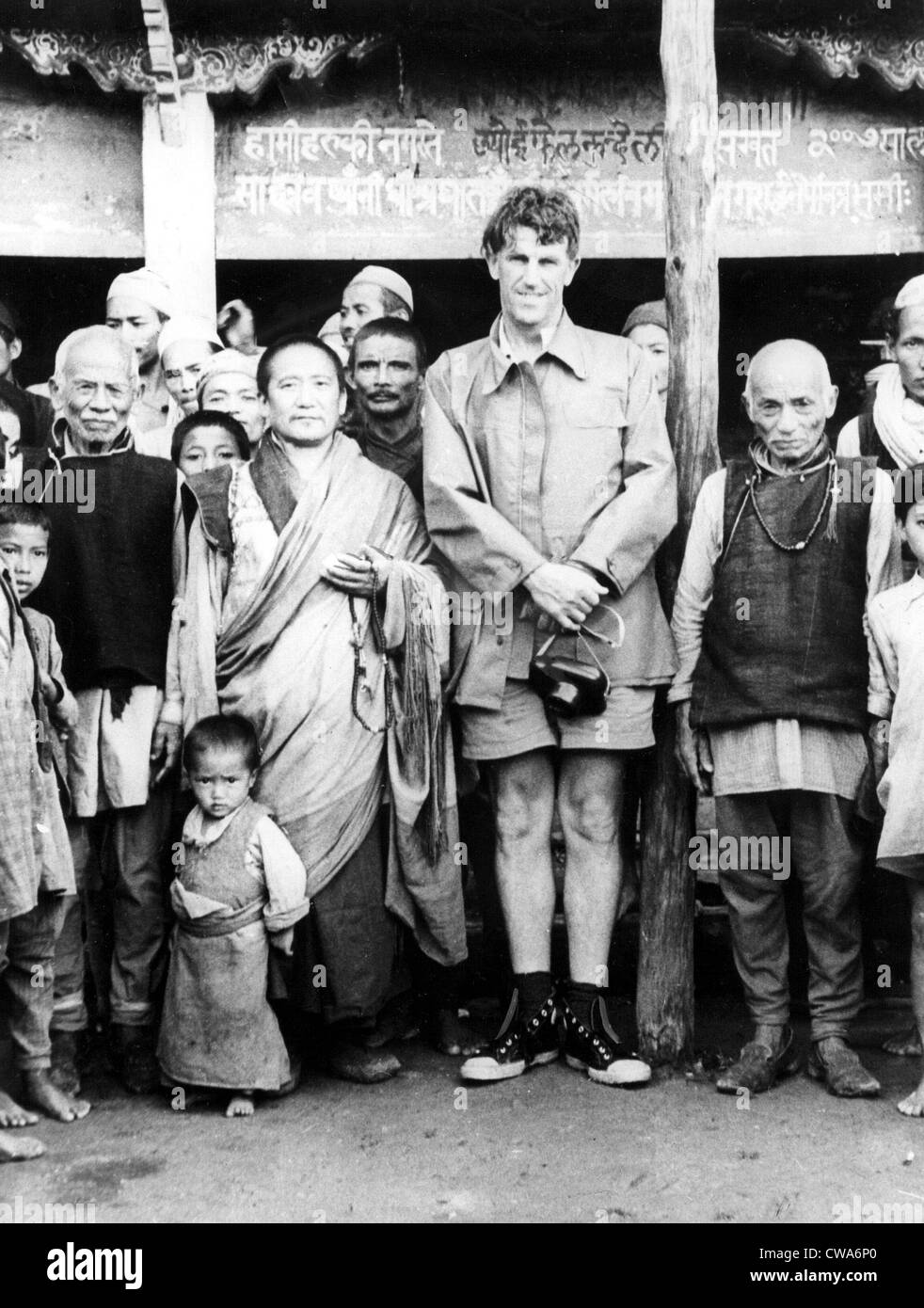 EDMUND HILLARY, n. d. Avec la permission de la CSU : Archives / Everett Collection Banque D'Images