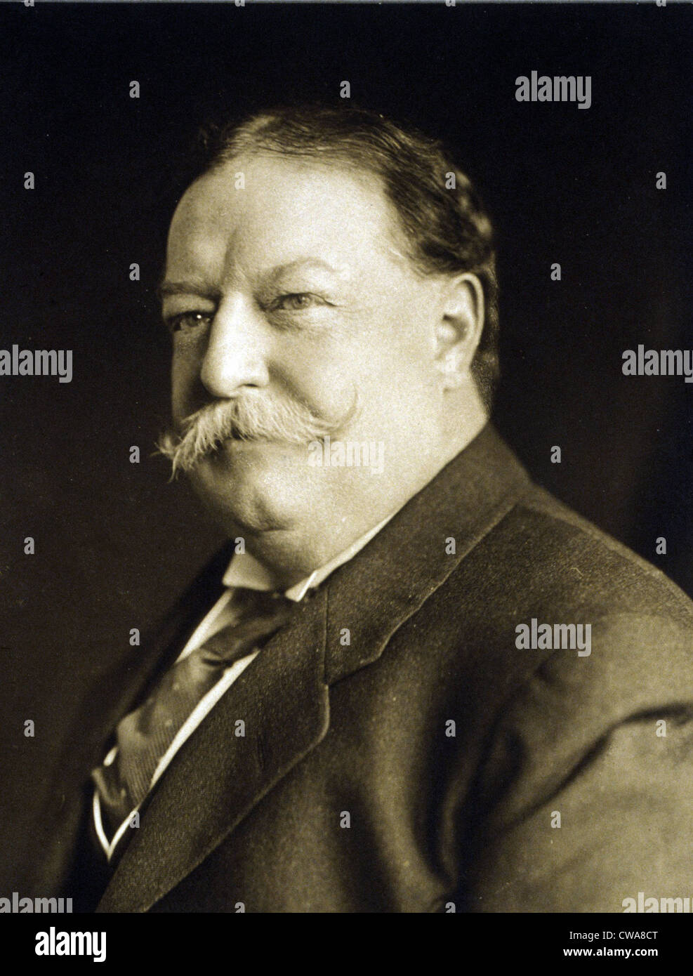 Le président William Taft (1857-1930) dans un portrait réalisé le 11 mars 1909, juste après son investiture à la présidence des États-Unis. Banque D'Images