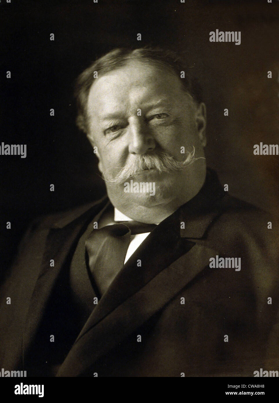 Le président William Taft (1857-1930) dans un portrait réalisé le 11 mars 1909, juste après son investiture à la présidence des États-Unis. Banque D'Images