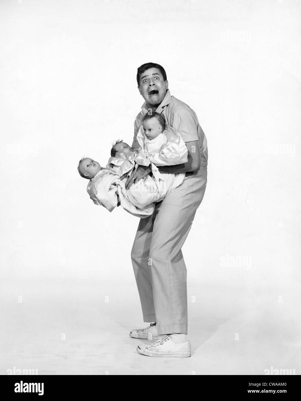 ROCK-A-BYE BABY, Jerry Lewis, 1958.. Avec la permission de la CSU : Archives / Everett Collection Banque D'Images