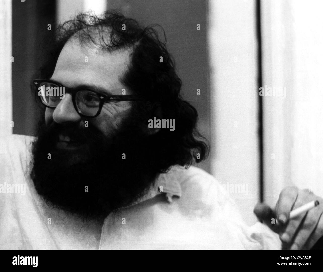 Poète Beat Allen Ginsberg, juin 1966. Avec la permission de : Archives CSU/Everett Collection Banque D'Images