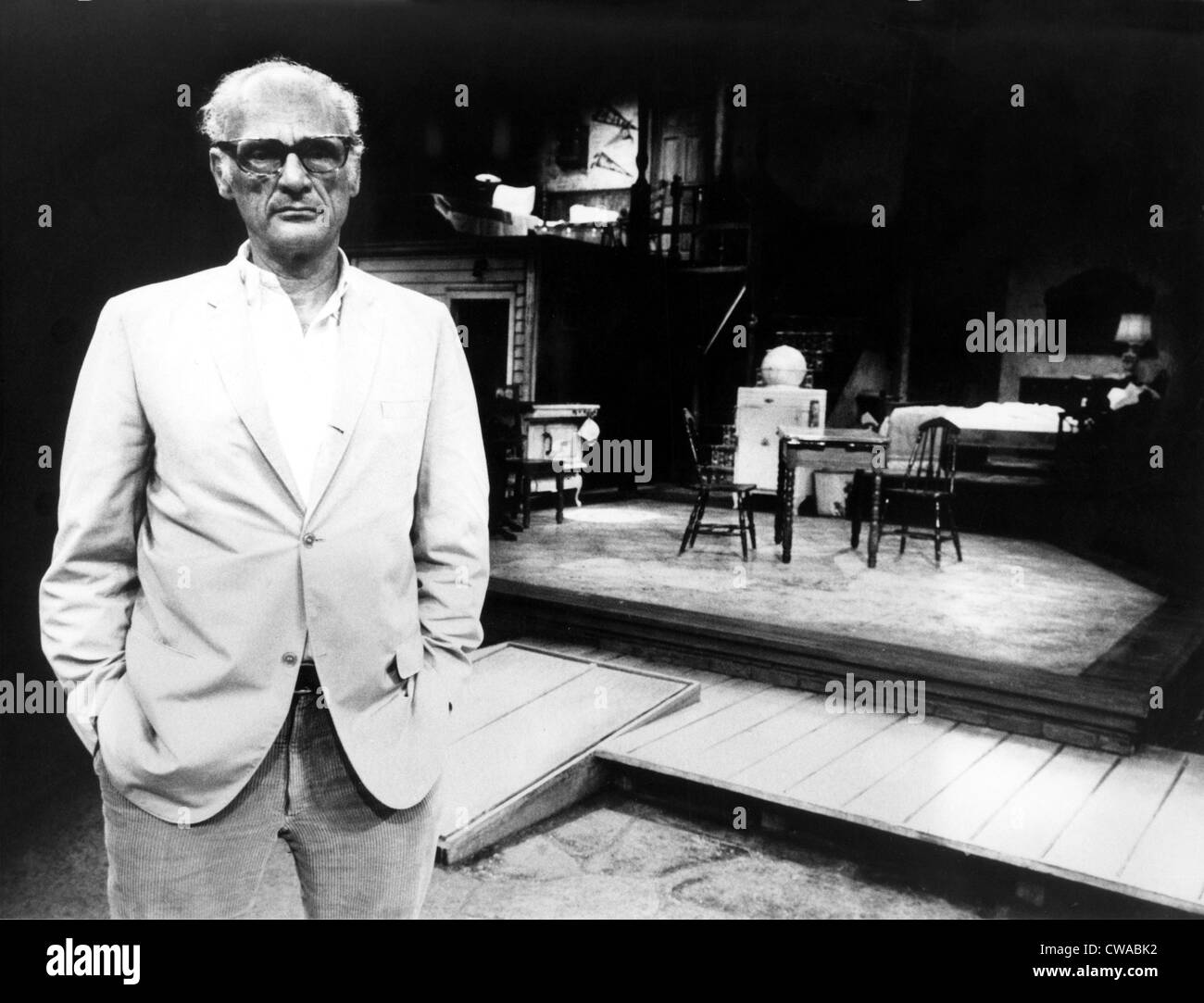 Arthur Miller, dramaturge, années 1970. Avec la permission de la CSU : Archives / Everett Collection Banque D'Images