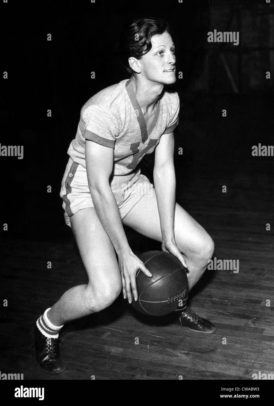 L'athlète olympique américain Babe Didrikson, Babe Zaharias (aka), (1911-1956), c.1930s.. Avec la permission de la CSU : Archives / Everett Collection Banque D'Images