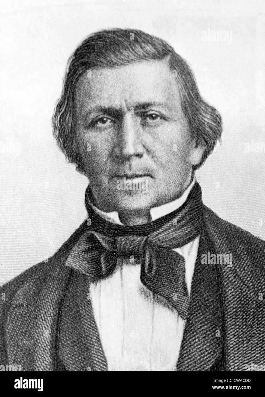 Brigham Young, (1801-1877), Président de l'église des Saints des Derniers Jours et Leader Mormon, ch. Années 1830.. Avec la permission des Archives / CSU : Banque D'Images