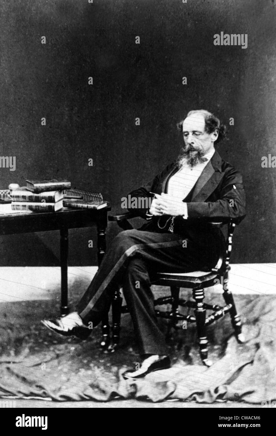 Charles Dickens. Avec la permission de la CSU : Archives / Everett Collection Banque D'Images
