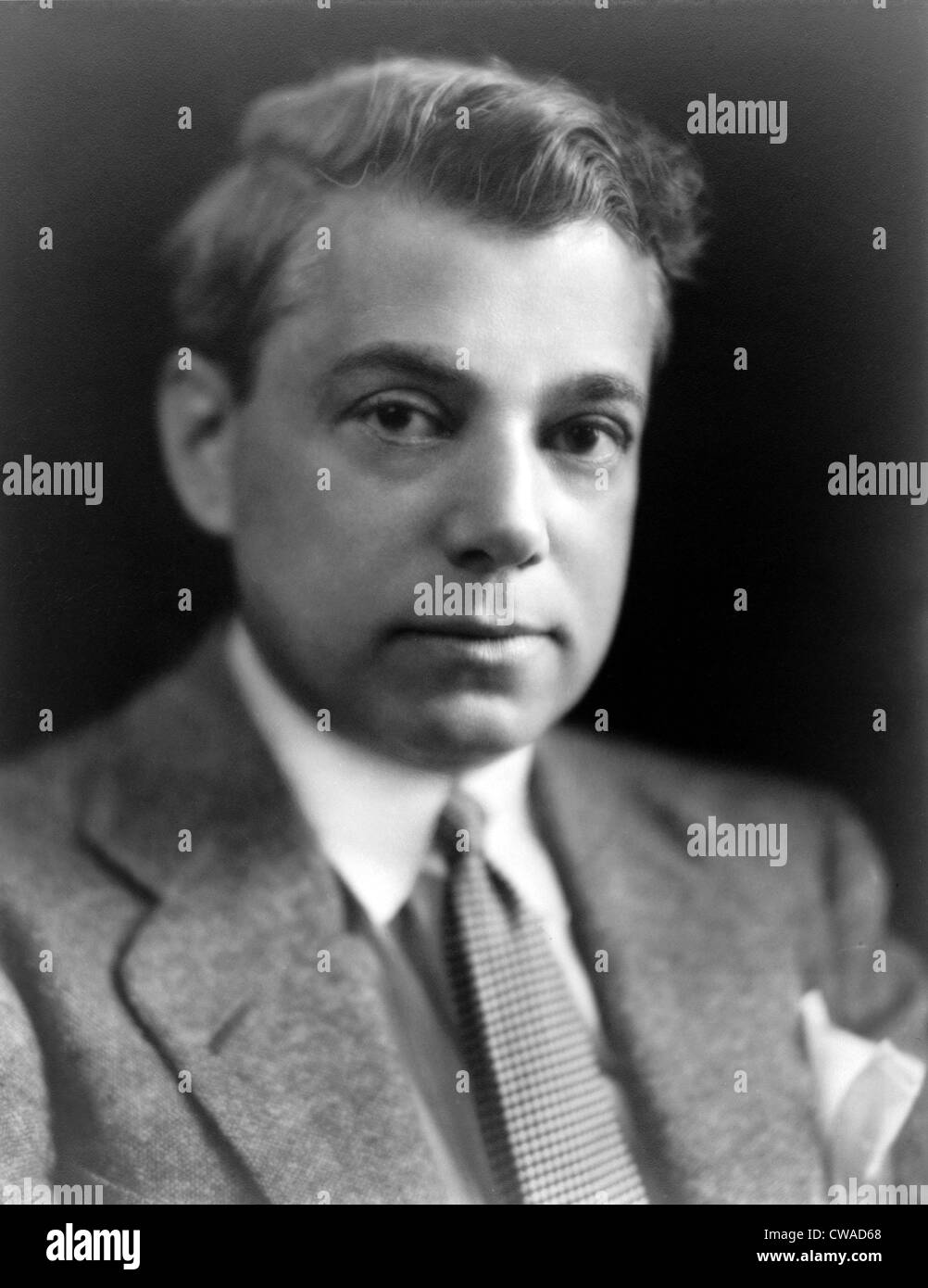 George Jean Nathan (1882-1958) critique de théâtre américain, d'esprit et bon vivant. Un membre de la Table ronde Algonquin, il Banque D'Images