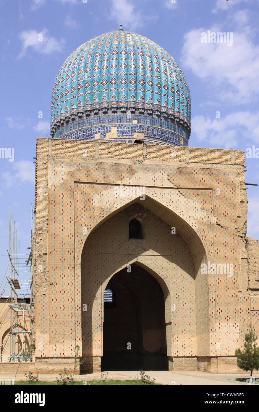 L'Ouzbékistan. Samarkand. L'ensemble de Khodja Akhror (16ème siècle). Mosquée Banque D'Images