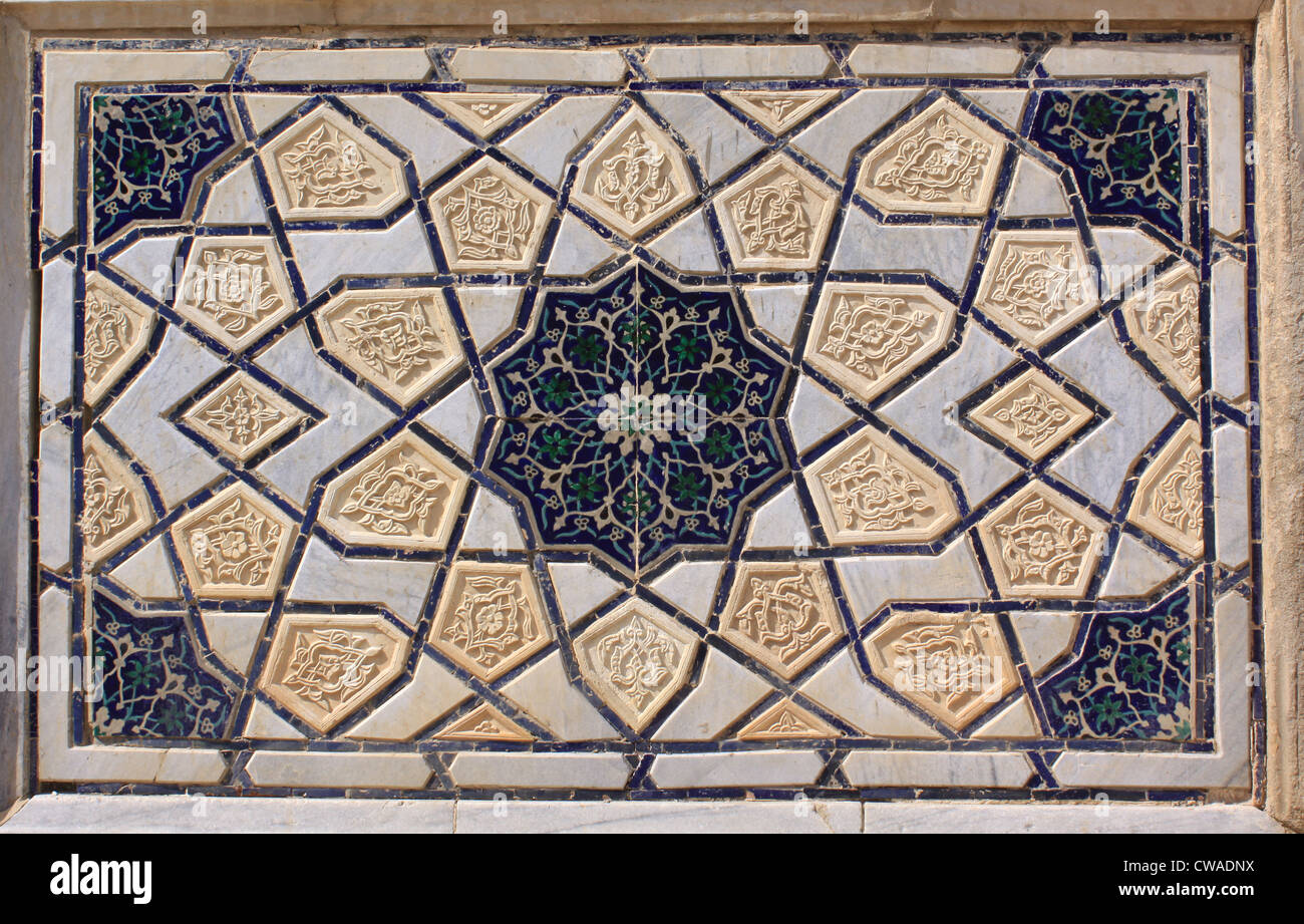 L'Ouzbékistan. Samarkand. L'ensemble de Khodja Akhror (16ème siècle Banque D'Images