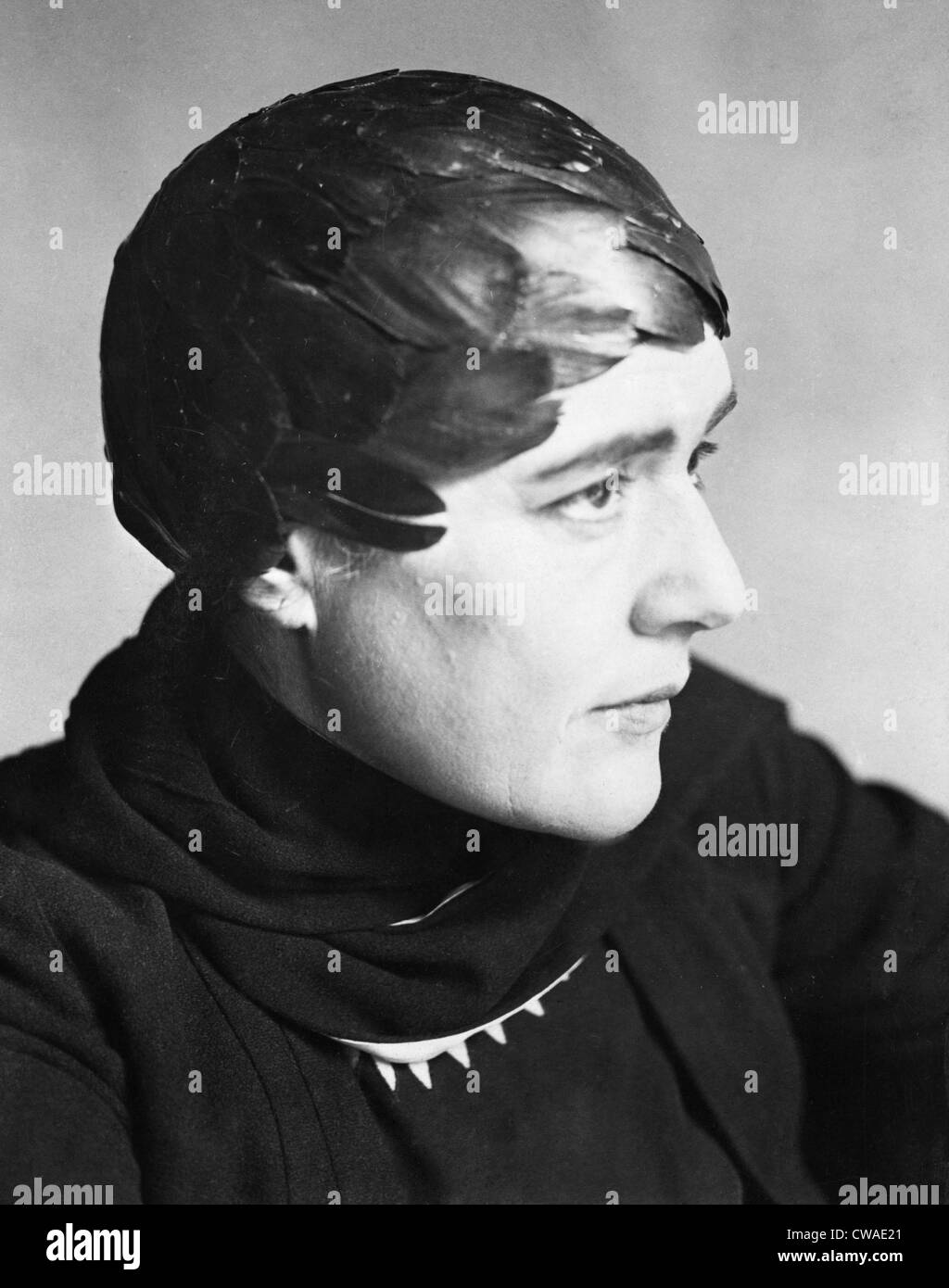 Fannie Hurst (1889-1968), romancier et dramaturge américain populaire. Portrait de 1920. Banque D'Images